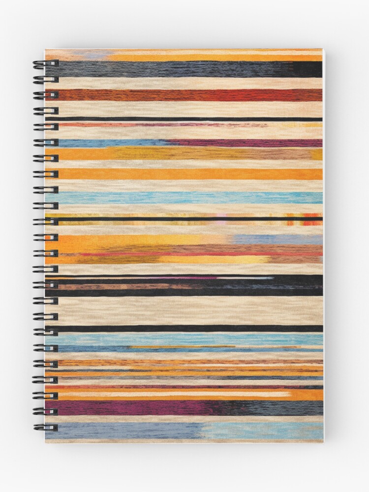 Thumbnail 1 of 3, Journal, Moroccan Rug Stripes Pattern designed and sold by GrinGalore.