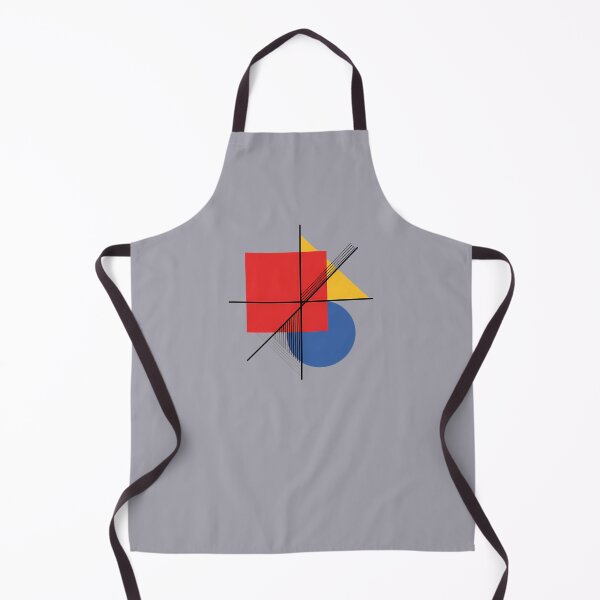 Item preview, Bauhaus Geometric Abstract Art Constructive Red Blue Yellow Design designed and sold by ViviNyks.