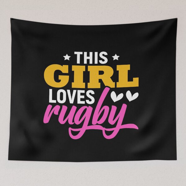 Item preview, Rugby Girl designed and sold by TeesYouWant.