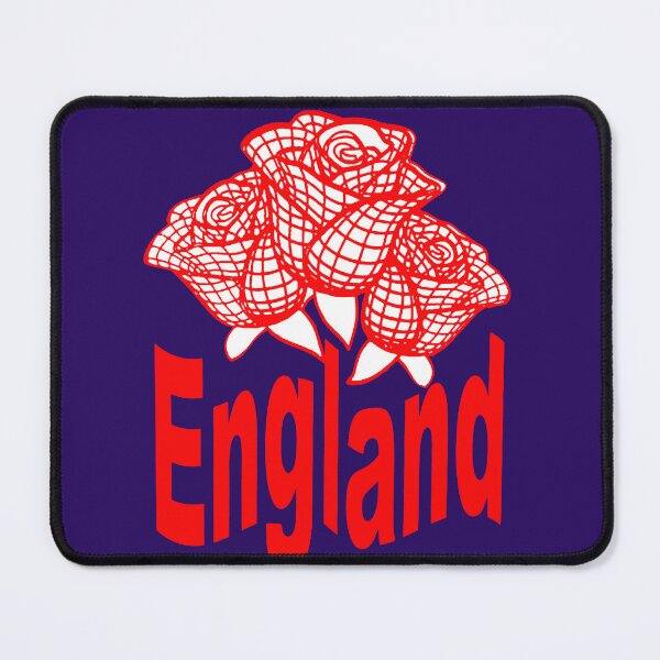 Item preview, Red England Text With Abstract English Rose designed and sold by taiche.