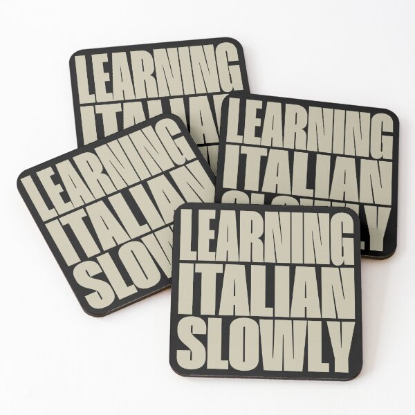 Item preview, Learning Italian Slowly designed and sold by MOCOPOCO.