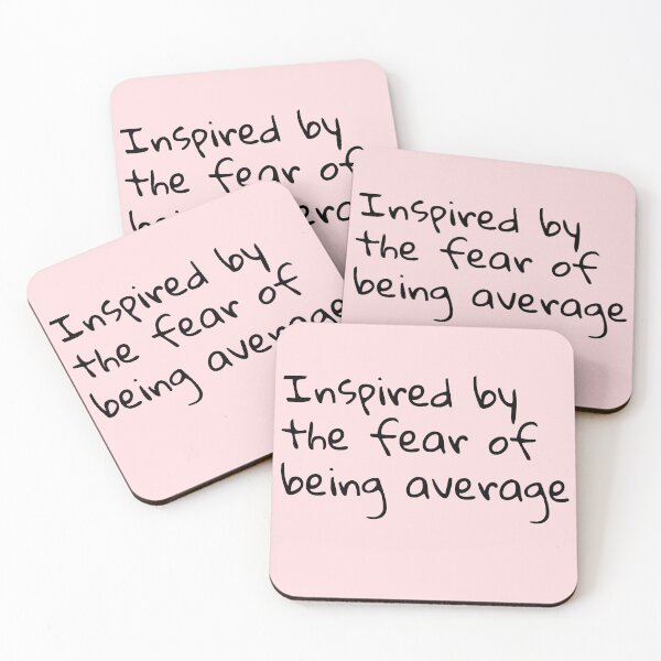 Item preview, Inspired by the fear of being average  designed and sold by Creations by lyne.