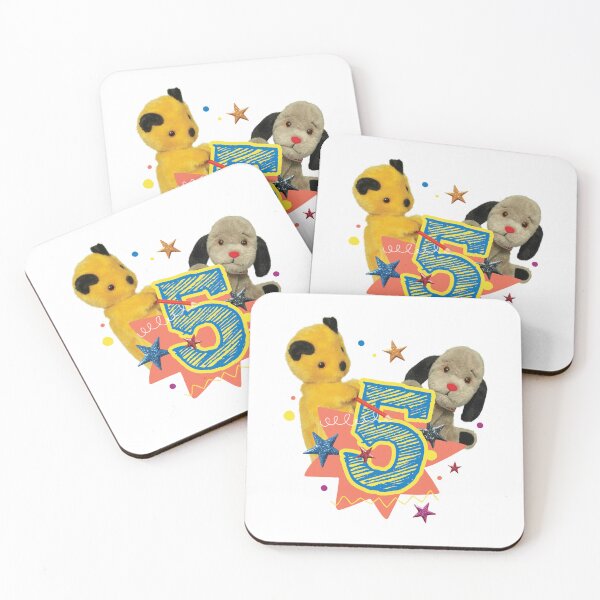 Item preview,  Sooty & Sweep 5th Birthday Five Years Old Kids designed and sold by All-And-Every.