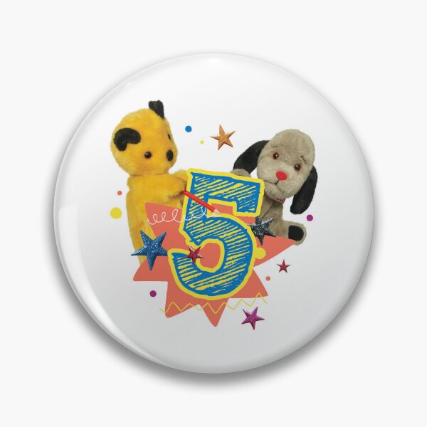 Item preview,  Sooty & Sweep 5th Birthday Five Years Old Kids designed and sold by All-And-Every.
