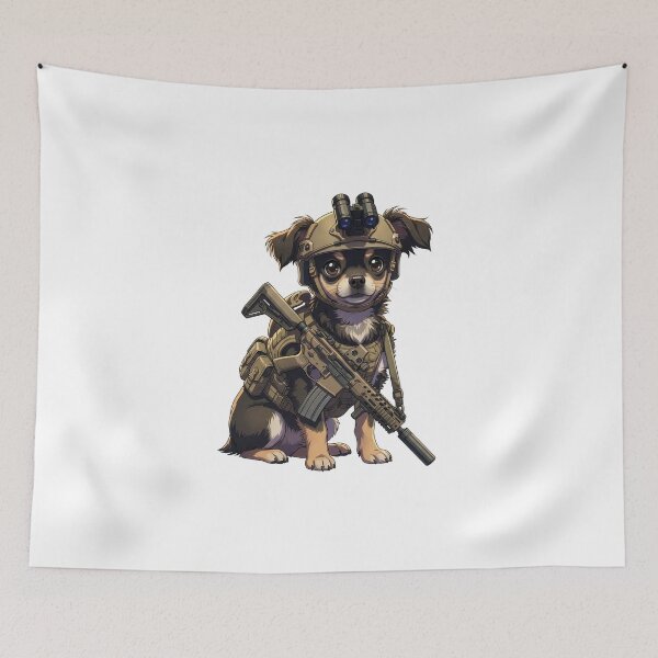 Item preview, Tactical Dog designed and sold by RAWLIFEGRAPHIC.