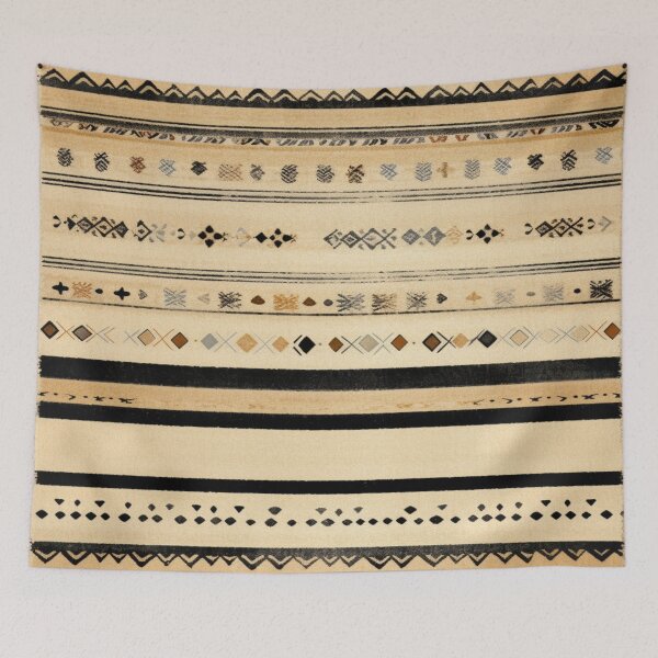 Item preview, Beige Moroccan Rug designed and sold by GrinGalore.