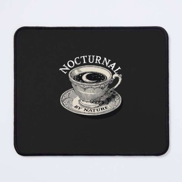 Item preview, Nocturnal By Nature Vintage Teacup | Dark Academia Night Owl designed and sold by VENOHA.