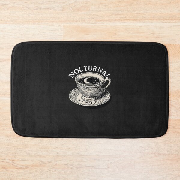 Item preview, Nocturnal By Nature Vintage Teacup | Dark Academia Night Owl designed and sold by VENOHA.
