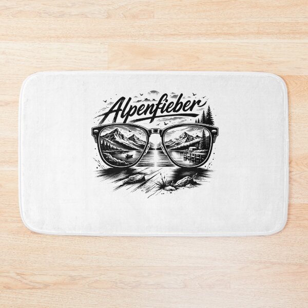 Item preview, Panorama of glasses with a view of the Alps designed and sold by Alpenfieber.
