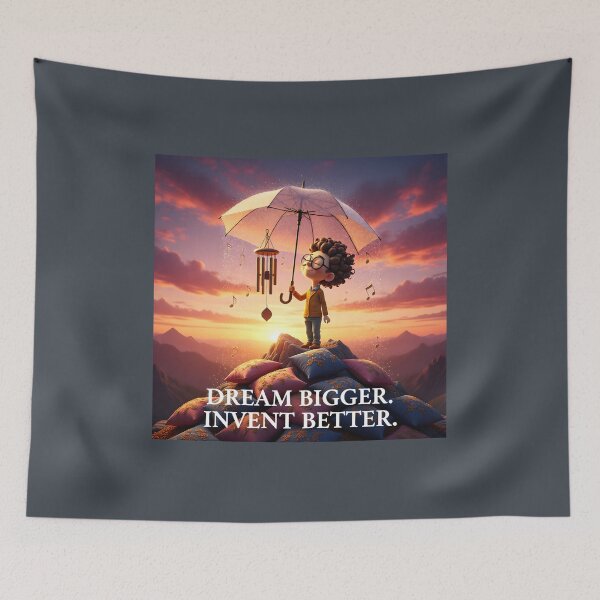 Item preview, "Dream bigger Invent Better" designed and sold by Creative-RE.