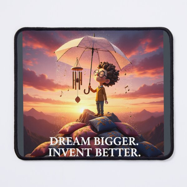 Item preview, "Dream bigger Invent Better" designed and sold by Creative-RE.