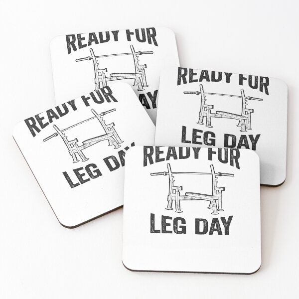 Item preview, Ready for Leg Day – Fitness Gym Motivation Design designed and sold by Mavriboy.