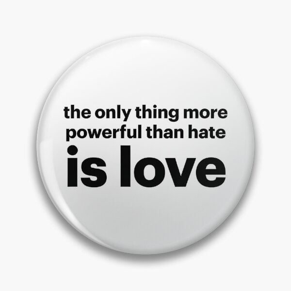 Item preview, The Only Thing More Powerful Than Hate Is Love ABOLISH ICE  designed and sold by Uglyandcute.