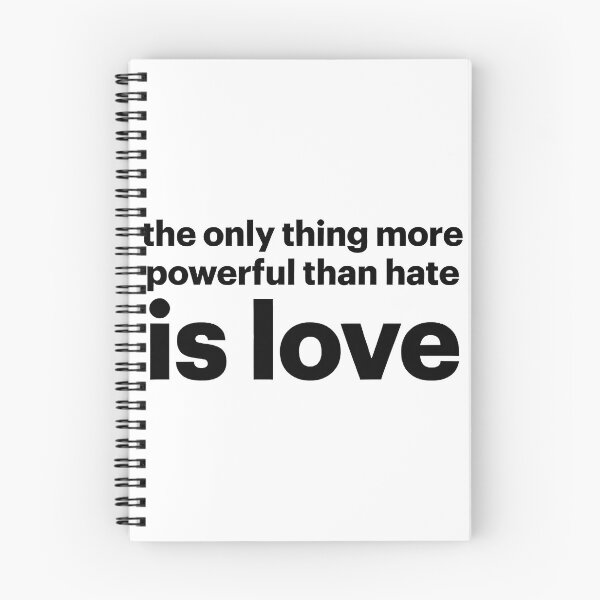 Item preview, The Only Thing More Powerful Than Hate Is Love ABOLISH ICE  designed and sold by Uglyandcute.
