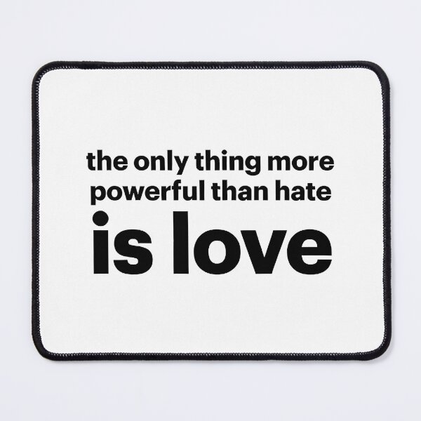 Item preview, The Only Thing More Powerful Than Hate Is Love ABOLISH ICE  designed and sold by Uglyandcute.