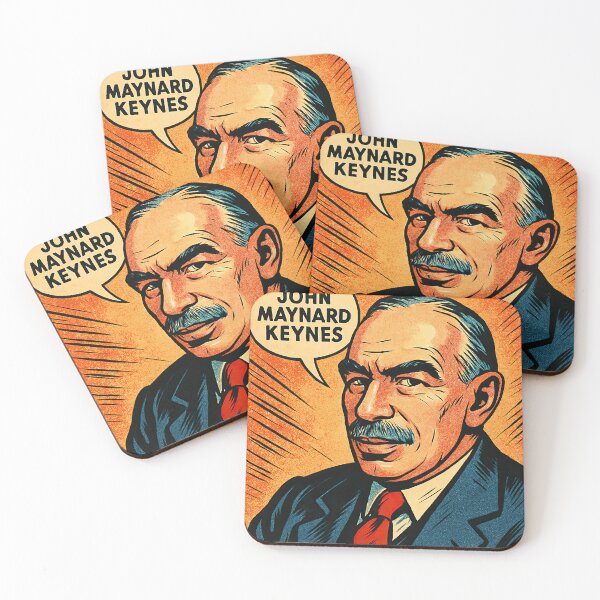 Item preview, John Maynard Keynes  | Comics - Cartoon style designed and sold by ComicsFactory.