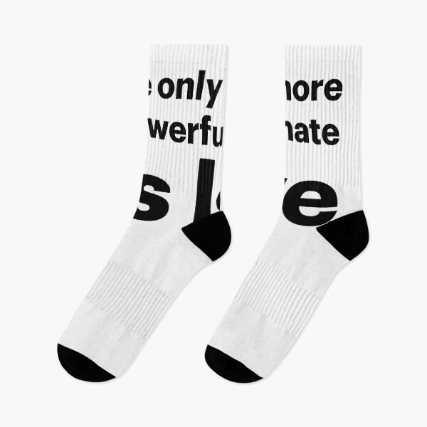 Item preview, The Only Thing More Powerful Than Hate Is Love ABOLISH ICE  designed and sold by Uglyandcute.