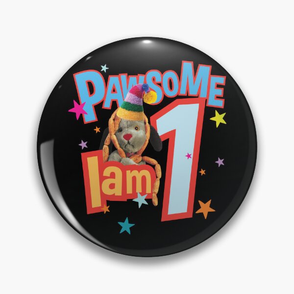 Item preview,  Sooty Sweep I Am One 1st Birthday Pawsome Kids designed and sold by All-And-Every.