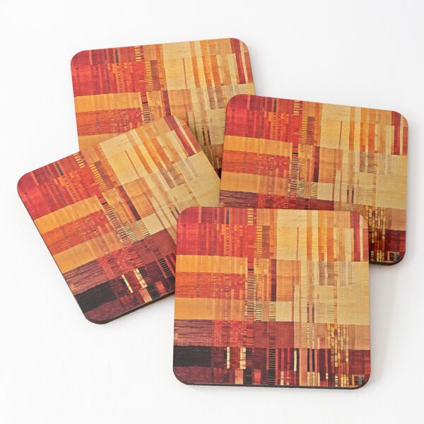 Item preview, Warm Yellow Red Wool Moroccan Rug designed and sold by GrinGalore.