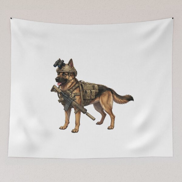 Item preview, Tactical Dog designed and sold by RAWLIFEGRAPHIC.