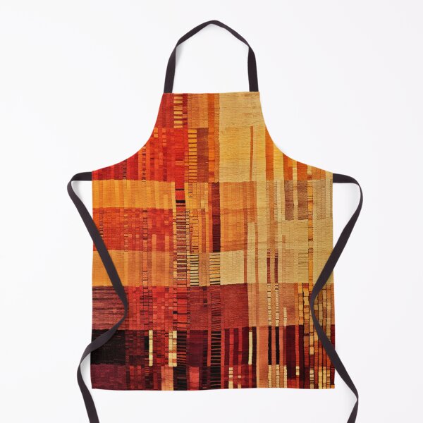 Item preview, Warm Yellow Red Wool Moroccan Rug designed and sold by GrinGalore.