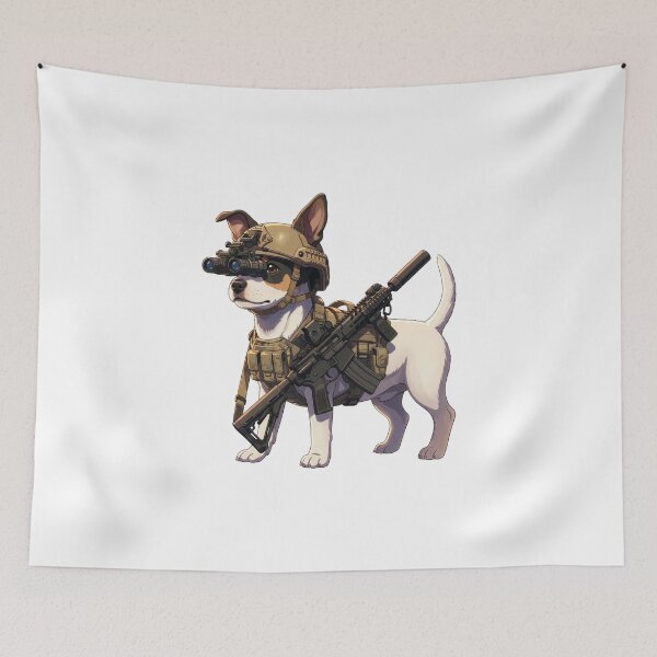 Item preview, Tactical Dog designed and sold by RAWLIFEGRAPHIC.