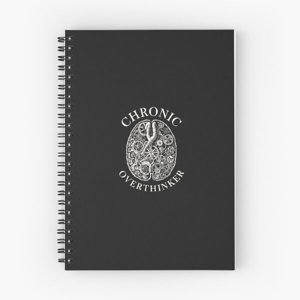 Item preview, Chronic Overthinker Clockwork Brain | Vintage Anatomy Anxiety designed and sold by VENOHA.