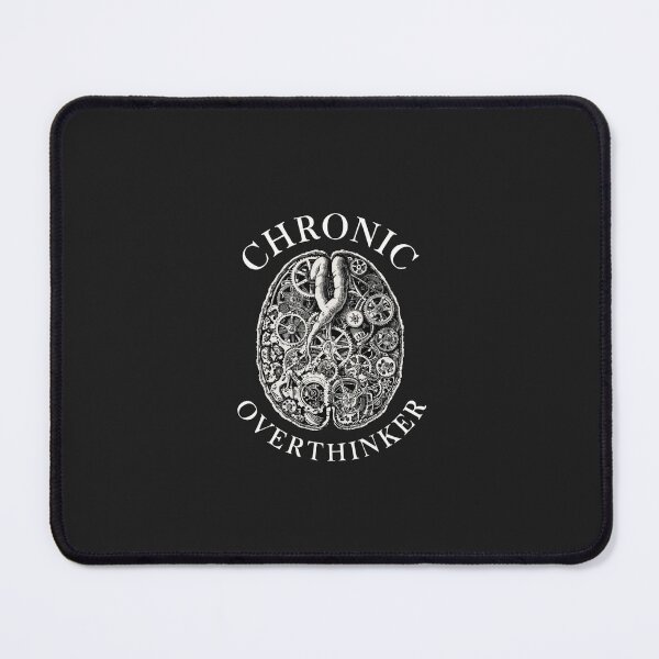 Item preview, Chronic Overthinker Clockwork Brain | Vintage Anatomy Anxiety designed and sold by VENOHA.