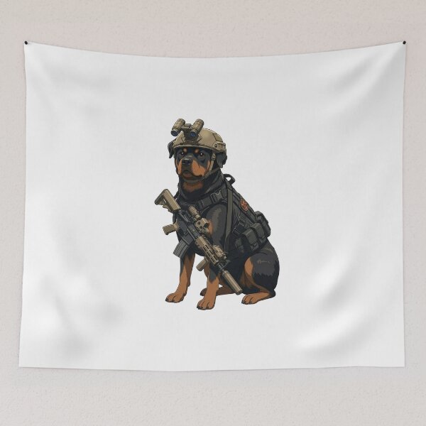 Item preview, Tactical Dog designed and sold by RAWLIFEGRAPHIC.