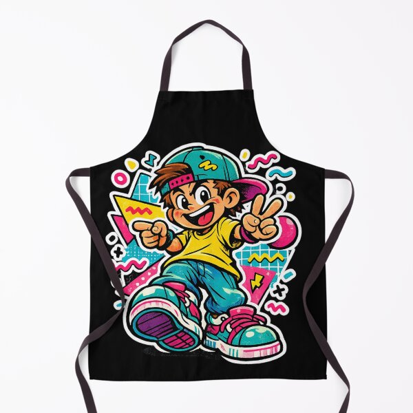 Item preview, 90s Retro Cartoon Character – Neon Memphis Nostalgia Aesthetic designed and sold by TTStudio.