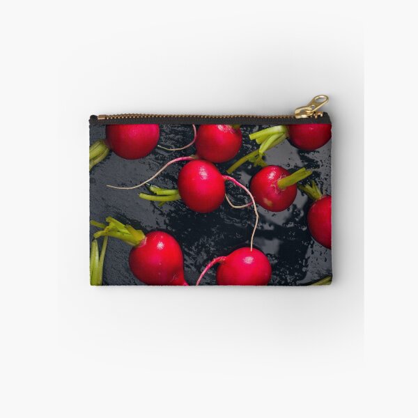 Item preview, Fresh Red Radishes on Black Slate designed and sold by SergeiLorgus.