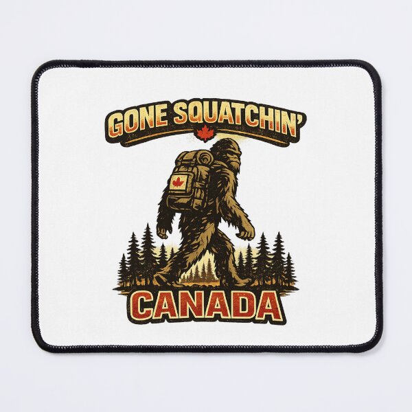 Item preview, Gone Squatchin’ Canada – Funny Sasquatch Hiking Design designed and sold by amarvilks.