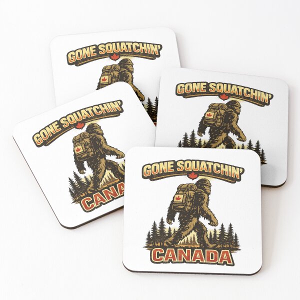 Item preview, Gone Squatchin’ Canada – Funny Sasquatch Hiking Design designed and sold by amarvilks.