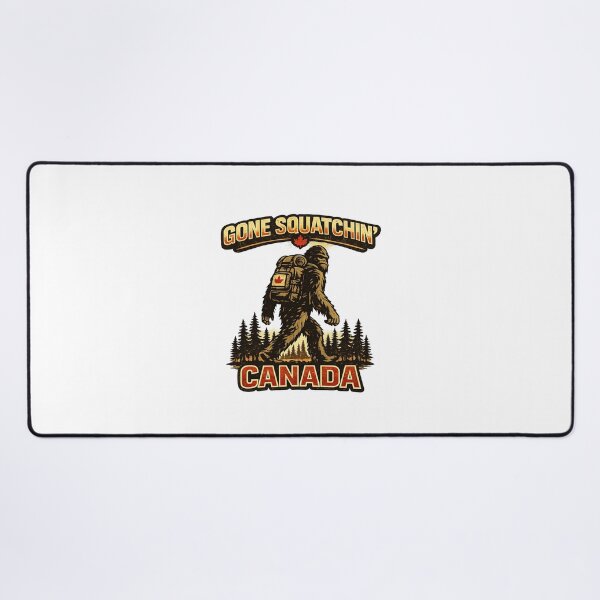 Item preview, Gone Squatchin’ Canada – Funny Sasquatch Hiking Design designed and sold by amarvilks.