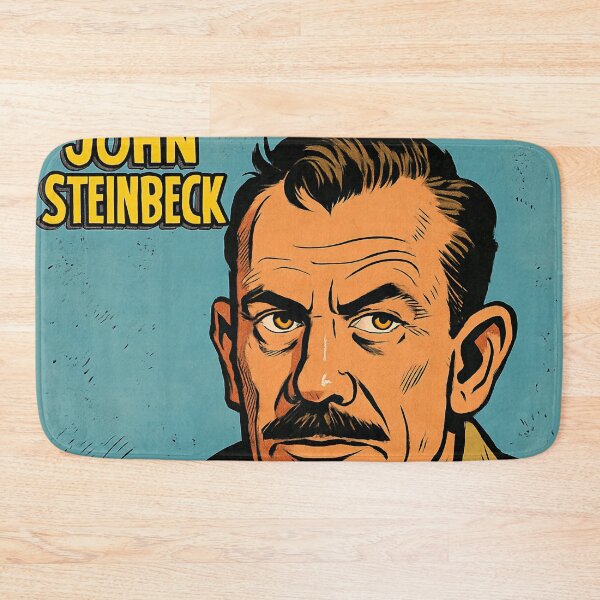 Item preview, John Steinbeck, author | Comics - Cartoon style designed and sold by ComicsFactory.