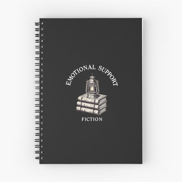 Item preview, Emotional Support Fiction Books | Booktok Dark Academia Reader designed and sold by VENOHA.