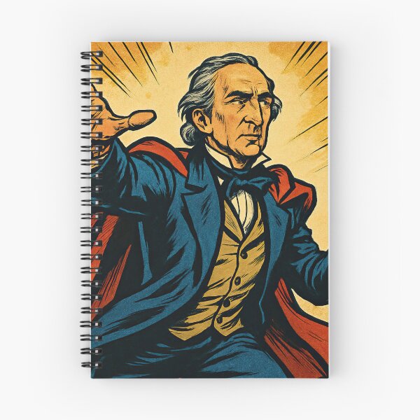 Item preview, John Tyler, leader | Comics - Cartoon style designed and sold by ComicsFactory.