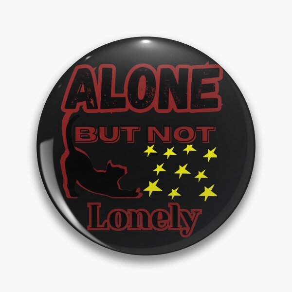 Item preview, Alone, Not Lonely – Calm Introvert Cat Artwork designed and sold by Versik-.