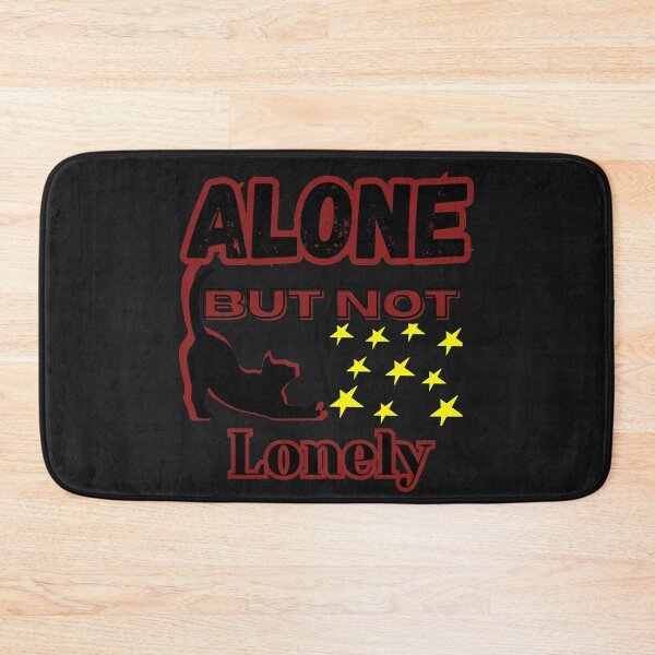 Item preview, Alone, Not Lonely – Calm Introvert Cat Artwork designed and sold by Versik-.