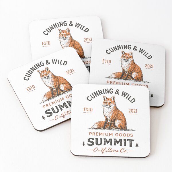 Item preview, Cunning & Wild Vintage Fox Design designed and sold by Matinez Pink.