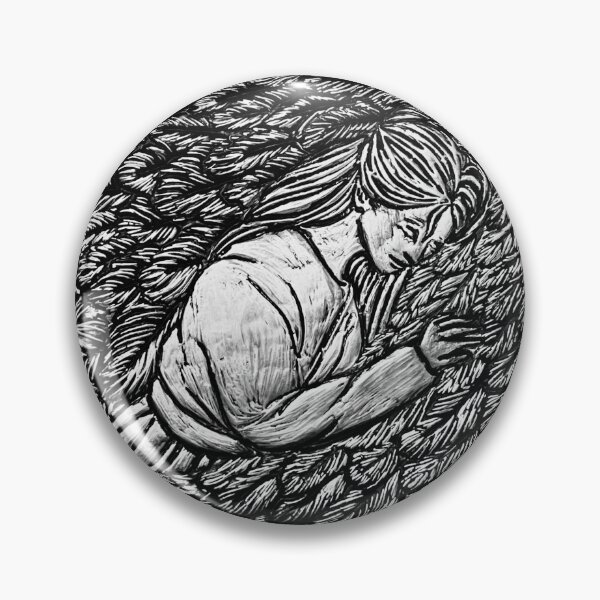 Item preview, Shelter of Your Wings - Woman Resting on God designed and sold by Amazink Creations.