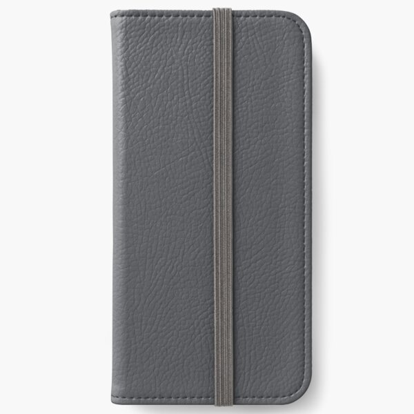 EXCALIBUR GRAY|EXCALIBUR GREY| GREY TONES | GREY HUES - OVER 100 SHADES OF GREY AND SILVERS ON OZCUSHIONS iPhone Wallet