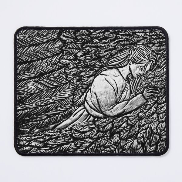 Item preview, Shelter of Your Wings - Woman Resting on God designed and sold by Amazink Creations.