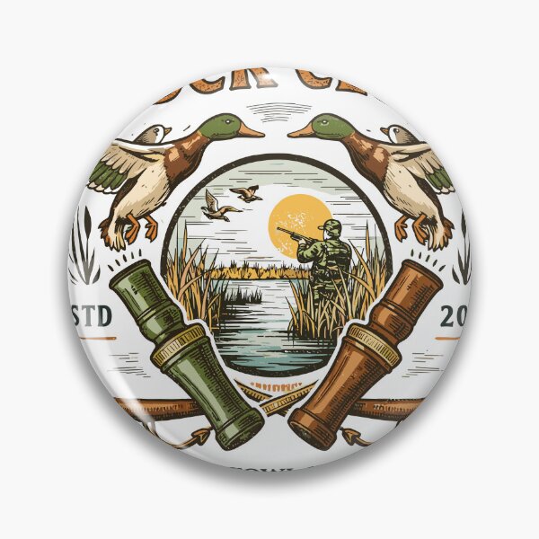 Artikelvorschau, Vintage Duck Club Jagddesign entworfen und verkauft von Matinez Pink.