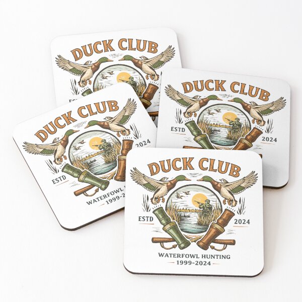 Artikelvorschau, Vintage Duck Club Jagddesign entworfen und verkauft von Matinez Pink.