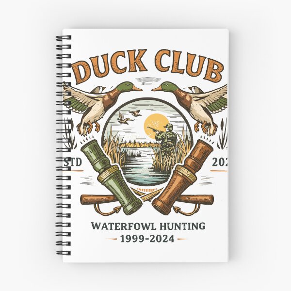 Artikelvorschau, Vintage Duck Club Jagddesign entworfen und verkauft von Matinez Pink.
