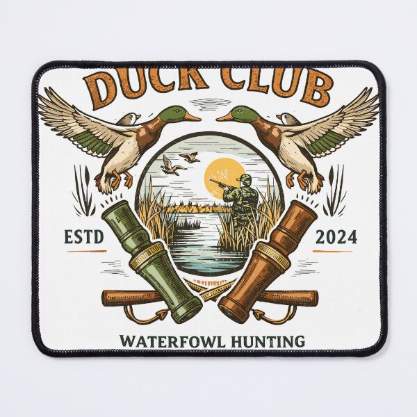 Artikelvorschau, Vintage Duck Club Jagddesign entworfen und verkauft von Matinez Pink.