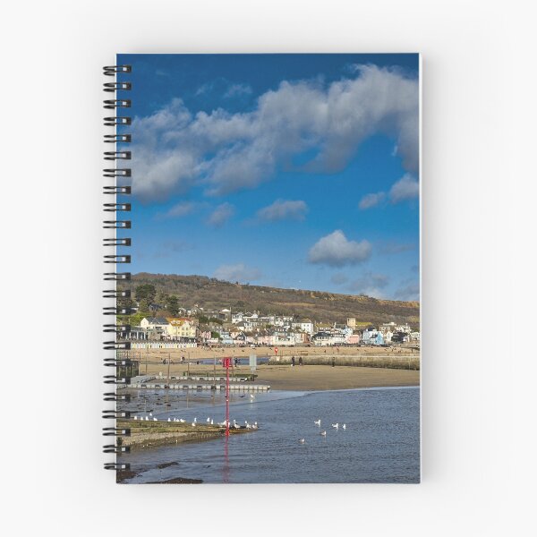 Item preview, Lyme Regis Seafront Devon – Jurassic Coast Harbour & Cobb Wall Coastal Photography Print designed and sold by leonwoods.