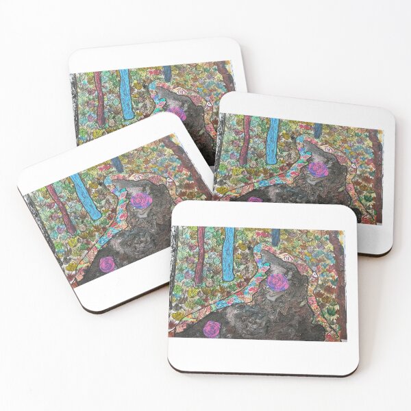 Item preview, Illustrative watercolour path of peace  designed and sold by Aimzeescrazycreations.