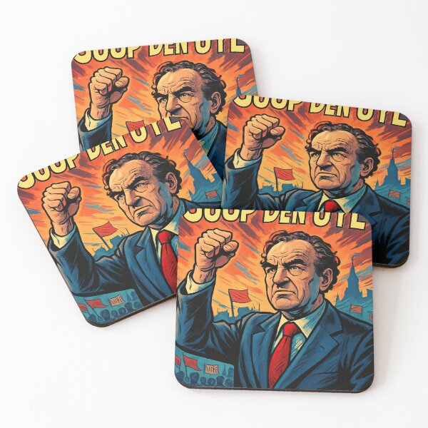 Item preview, Joop den Uyl, leader| Comics - Cartoon style designed and sold by ComicsFactory.